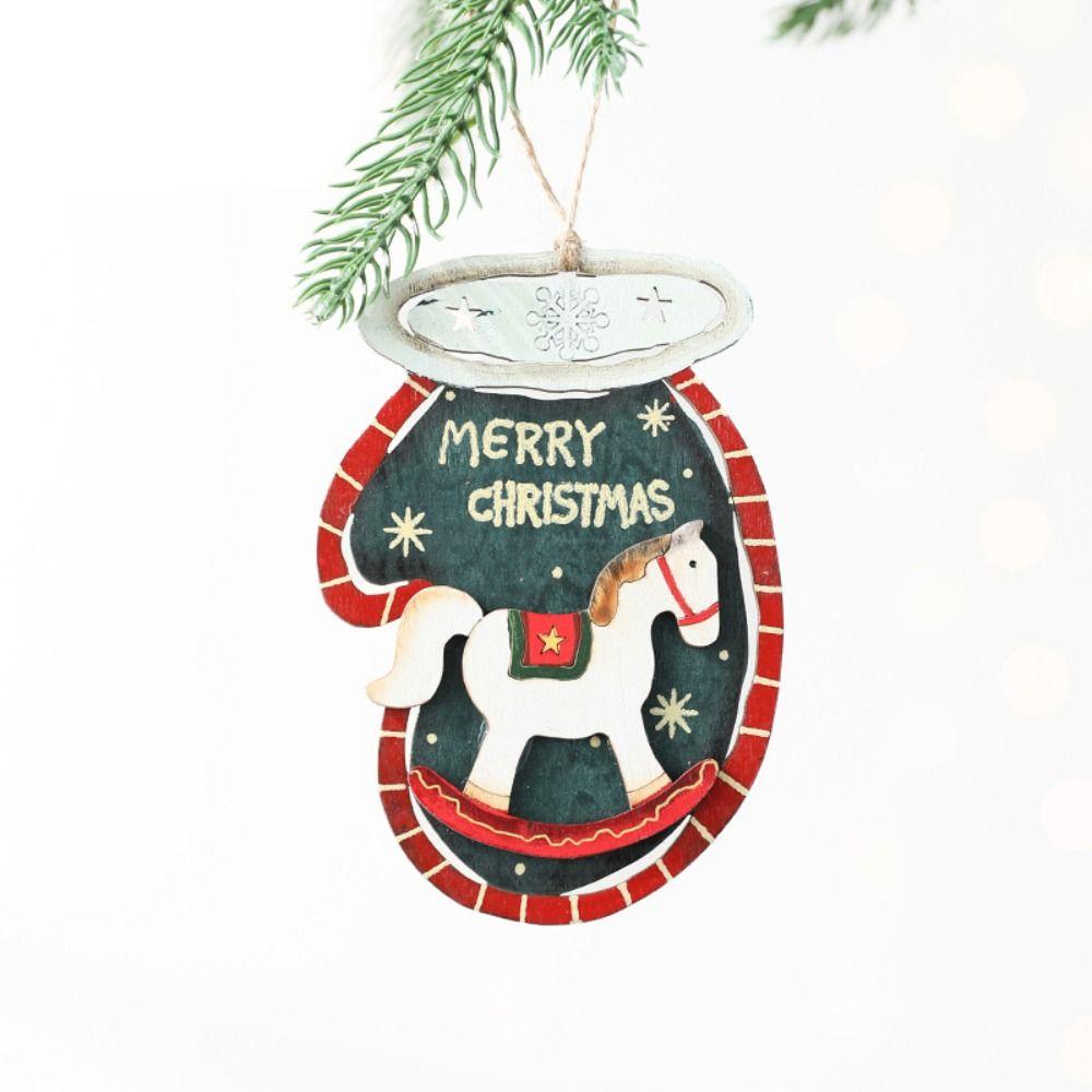 Party Supplies Christmas Wooden Pendant Glove Shaped Christmas Tree Decorations New Year
Party Supplies Christmas Wooden Pendant Glove Shaped Christmas Tree Decorations New Year