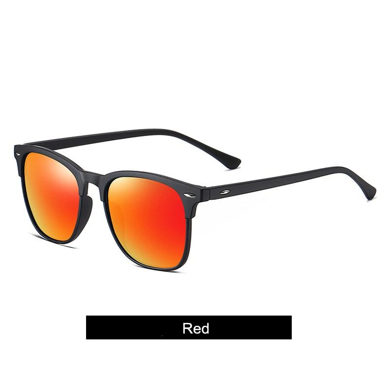 New Polarized Sunglasses Women Black Plastic Full Frame Square Sun Glasses Men Out Door Sun Eyewear Fashionable Eyeglass Uv400 червоний
New Polarized Sunglasses Women Black Plastic Full Frame Square Sun Glasses Men Out Door Sun Eyewear Fashionable Eyeglass Uv400 червоний