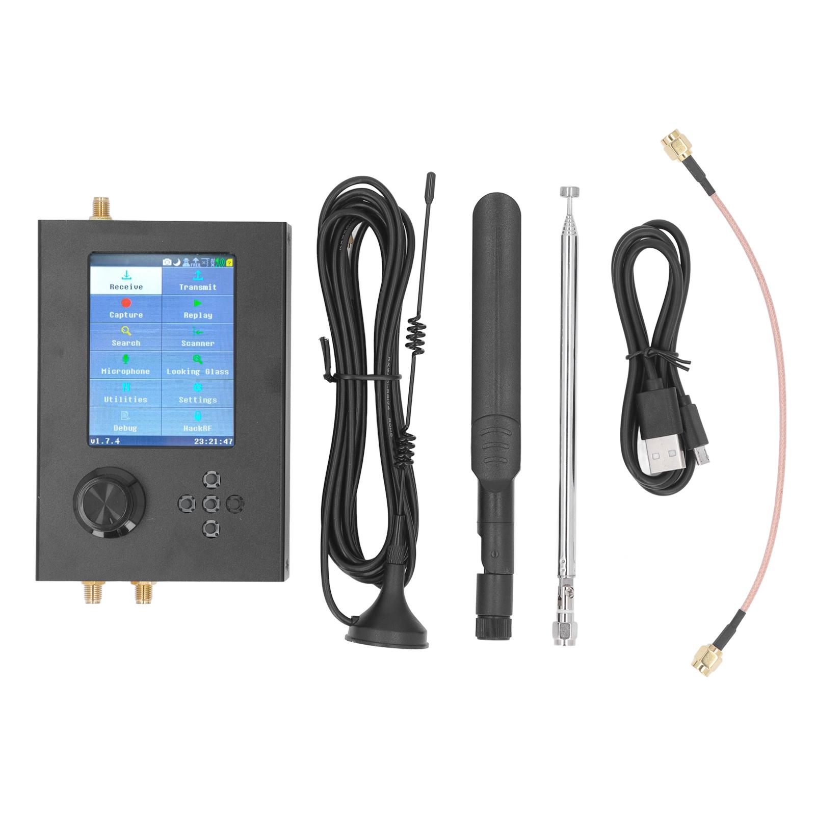 1 МГц6 ГГц USB SDR Радіоприймач-передавач Аналізатор спектру Акумуляторний Набір радіоприймача-передавача H2 
1 МГц6 ГГц USB SDR Радіоприймач-передавач Аналізатор спектру Акумуляторний Набір радіоприймача-передавача H2