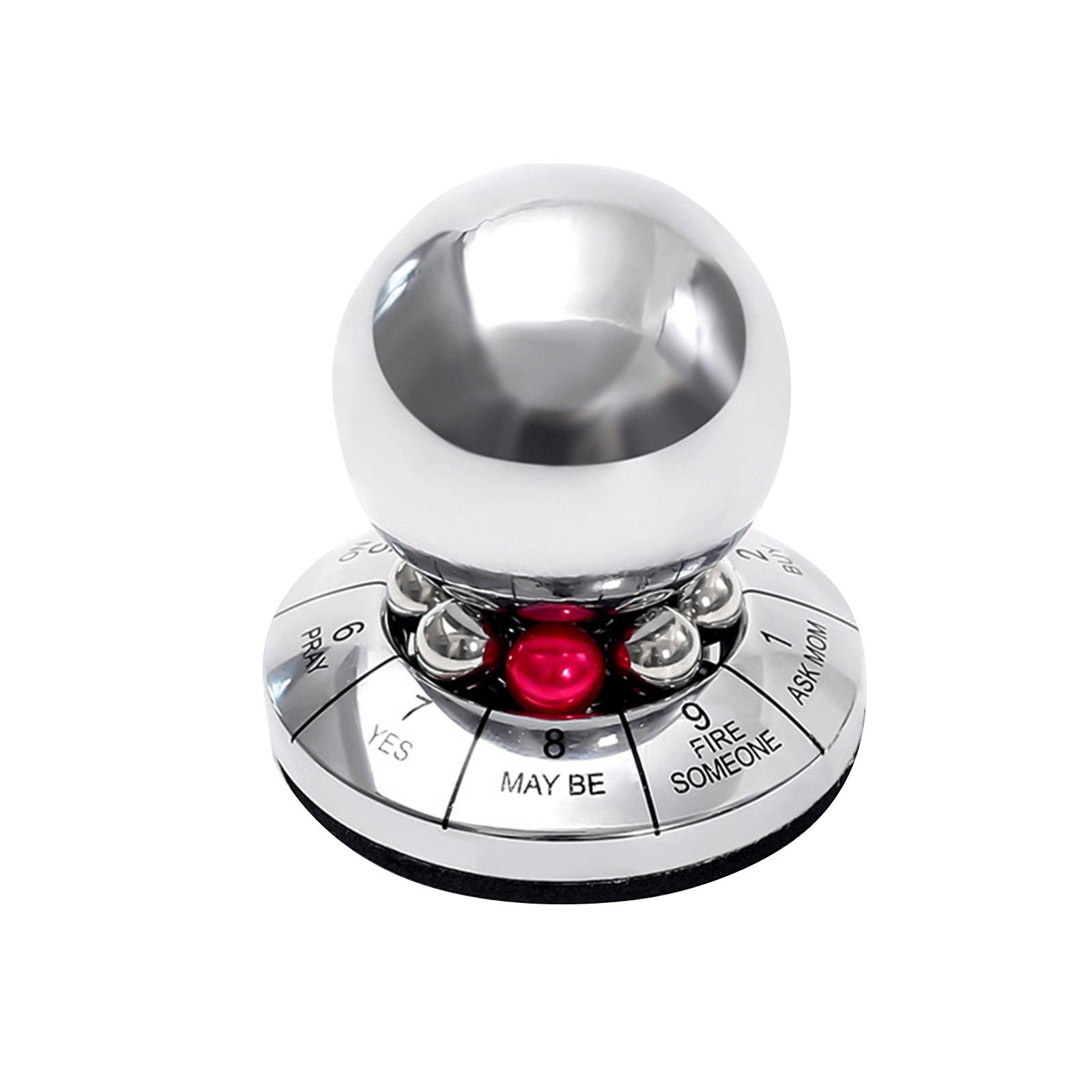 Decision Maker Metal Ball, Hsxxf Finger Stress Decompression Toy Ball Finger Desktop Decoration One Size
Decision Maker Metal Ball, Hsxxf Finger Stress Decompression Toy Ball Finger Desktop Decoration One Size