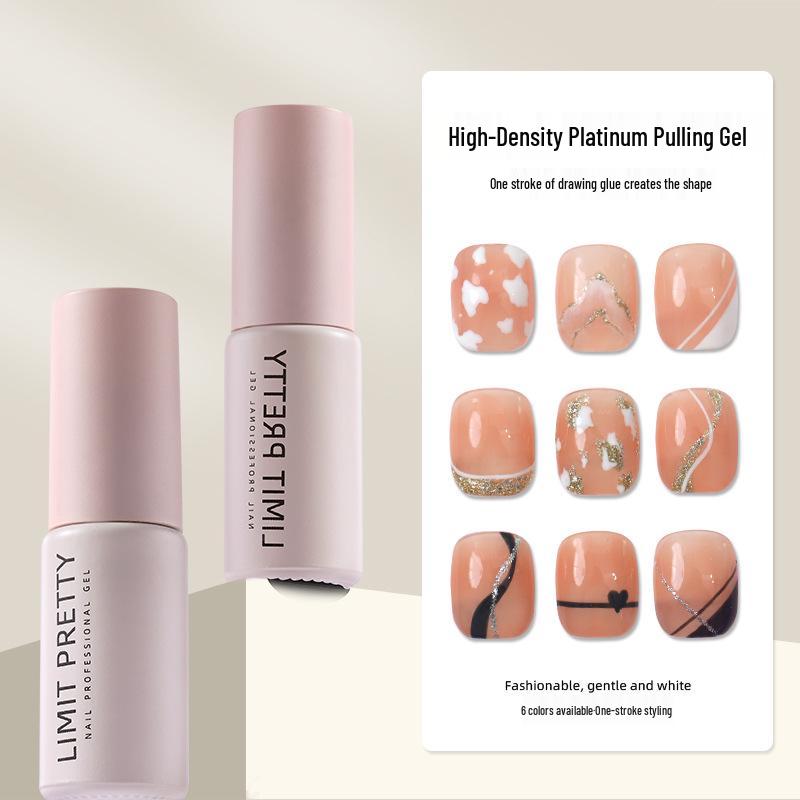 Platinum Burst Silver-Black Gel: One-Step High-Density Nail Art Gel for Outlining, Drawing, and Painting Flowers
Platinum Burst Silver-Black Gel: One-Step High-Density Nail Art Gel for Outlining, Drawing, and Painting Flowers