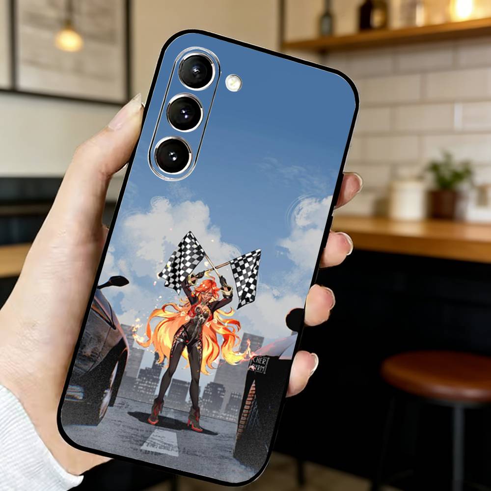 Genshin Impact Mavuika Phone Case For Samsung S25,24,23,22,30,21,Ultra,Plus,Lite,FE,Black Soft Case Samsung S26Plus
Genshin Impact Mavuika Phone Case For Samsung S25,24,23,22,30,21,Ultra,Plus,Lite,FE,Black Soft Case Samsung S26Plus