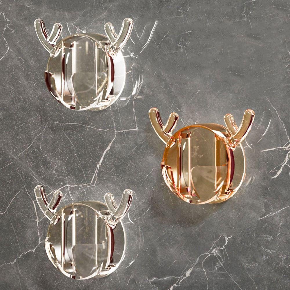 Plastic Deer Antler Toothbrush Holders Transparent Wire Plug Animal Wall Plug Holder Bathroom коричневый
Plastic Deer Antler Toothbrush Holders Transparent Wire Plug Animal Wall Plug Holder Bathroom коричневый