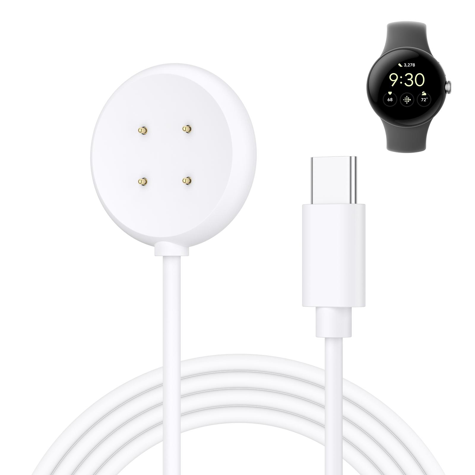 Fast Charger Cable For Google Pixel Watch 2 Type-C/USB Charging Cable Power Charge Wire for Google Pixel Watch 2 Accessories
Fast Charger Cable For Google Pixel Watch 2 Type-C/USB Charging Cable Power Charge Wire for Google Pixel Watch 2 Accessories