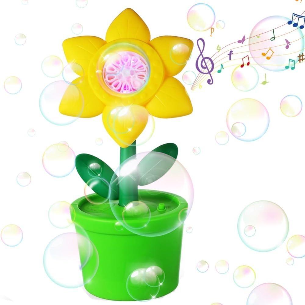 Rose Flower & Sunflower Shaped Bubble Machines Vertical Bubble Maker Wedding Christmas Party
Rose Flower & Sunflower Shaped Bubble Machines Vertical Bubble Maker Wedding Christmas Party