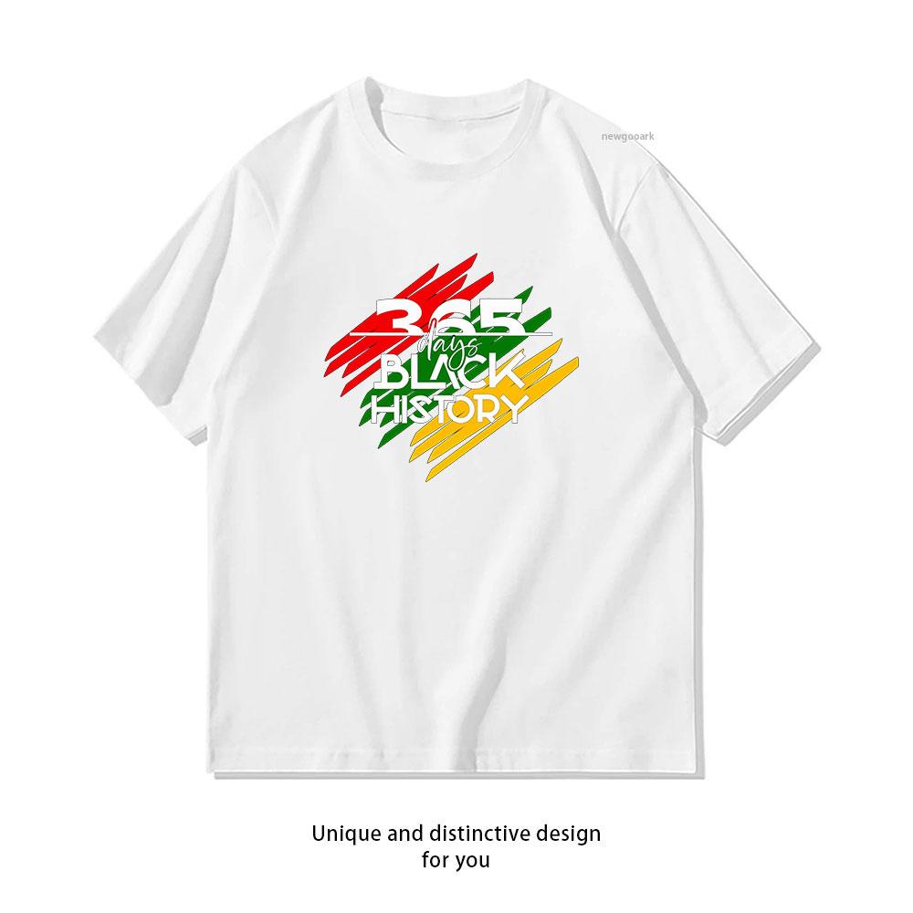 365 Days Black History Month tshirt Women Unisex Casual cotton graphic t shirts Adult fashion streetwear outdoors 3XL
365 Days Black History Month tshirt Women Unisex Casual cotton graphic t shirts Adult fashion streetwear outdoors 3XL
