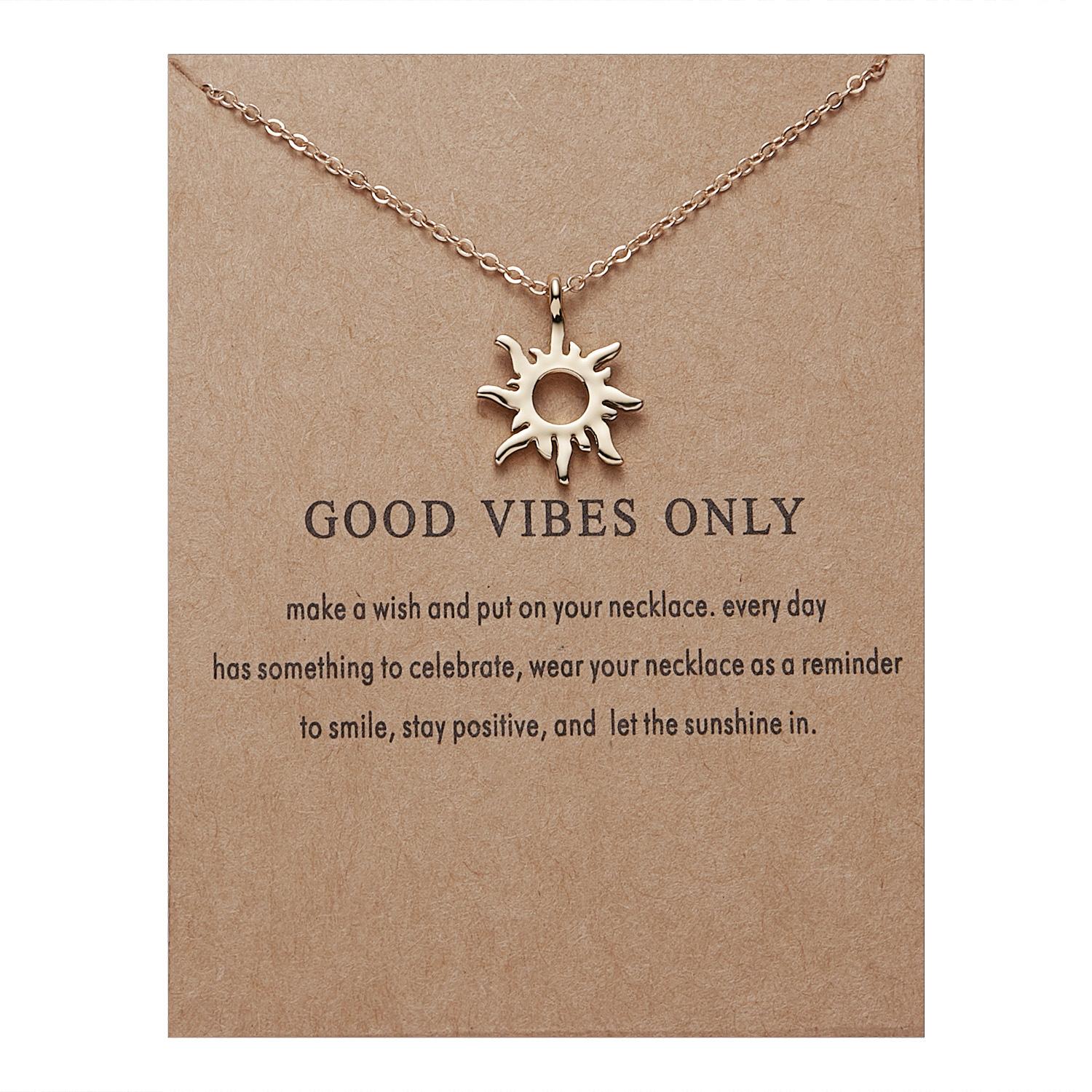 New Fashion Geometry Round Necklace Sun Leaf Cat ear Pendant Gold Color Chain Charm Necklace for Women Party Jewelry Accessories
New Fashion Geometry Round Necklace Sun Leaf Cat ear Pendant Gold Color Chain Charm Necklace for Women Party Jewelry Accessories