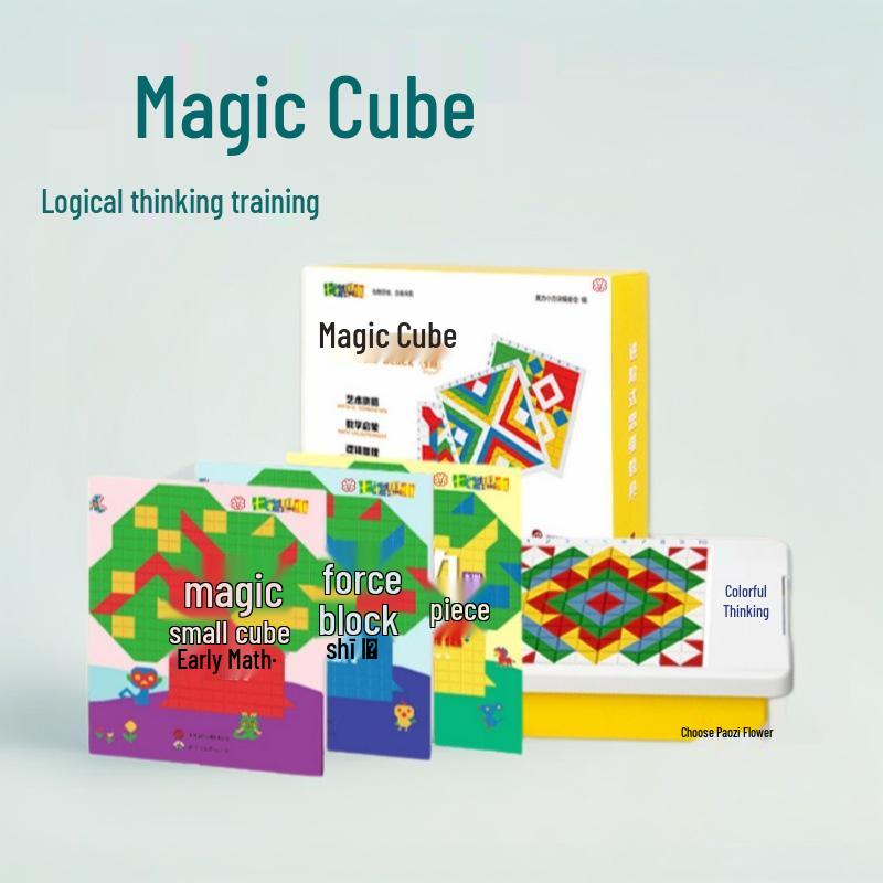 Seven-Color Thinking Cube: Toddler Logic Training & Math Learning Toy
Seven-Color Thinking Cube: Toddler Logic Training & Math Learning Toy