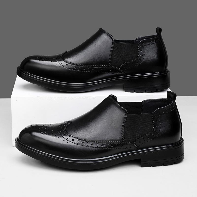 Crocodile leather shoes men s business block carved men s shoes casual one-pedal autumn groom wedding shoes 37
Crocodile leather shoes men s business block carved men s shoes casual one-pedal autumn groom wedding shoes 37