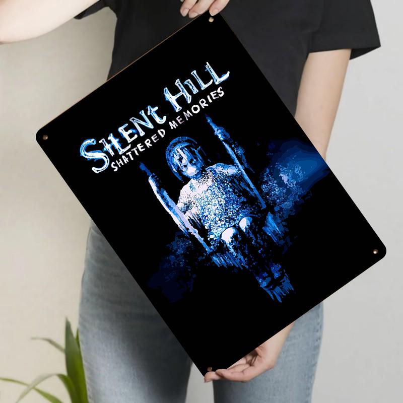 Silent Hill Shattered Memories Game Art Metal Tin Sign Living Room Study Decorative Wall Hanging 20x30cm(7.8x11.8inch)
Silent Hill Shattered Memories Game Art Metal Tin Sign Living Room Study Decorative Wall Hanging 20x30cm(7.8x11.8inch)