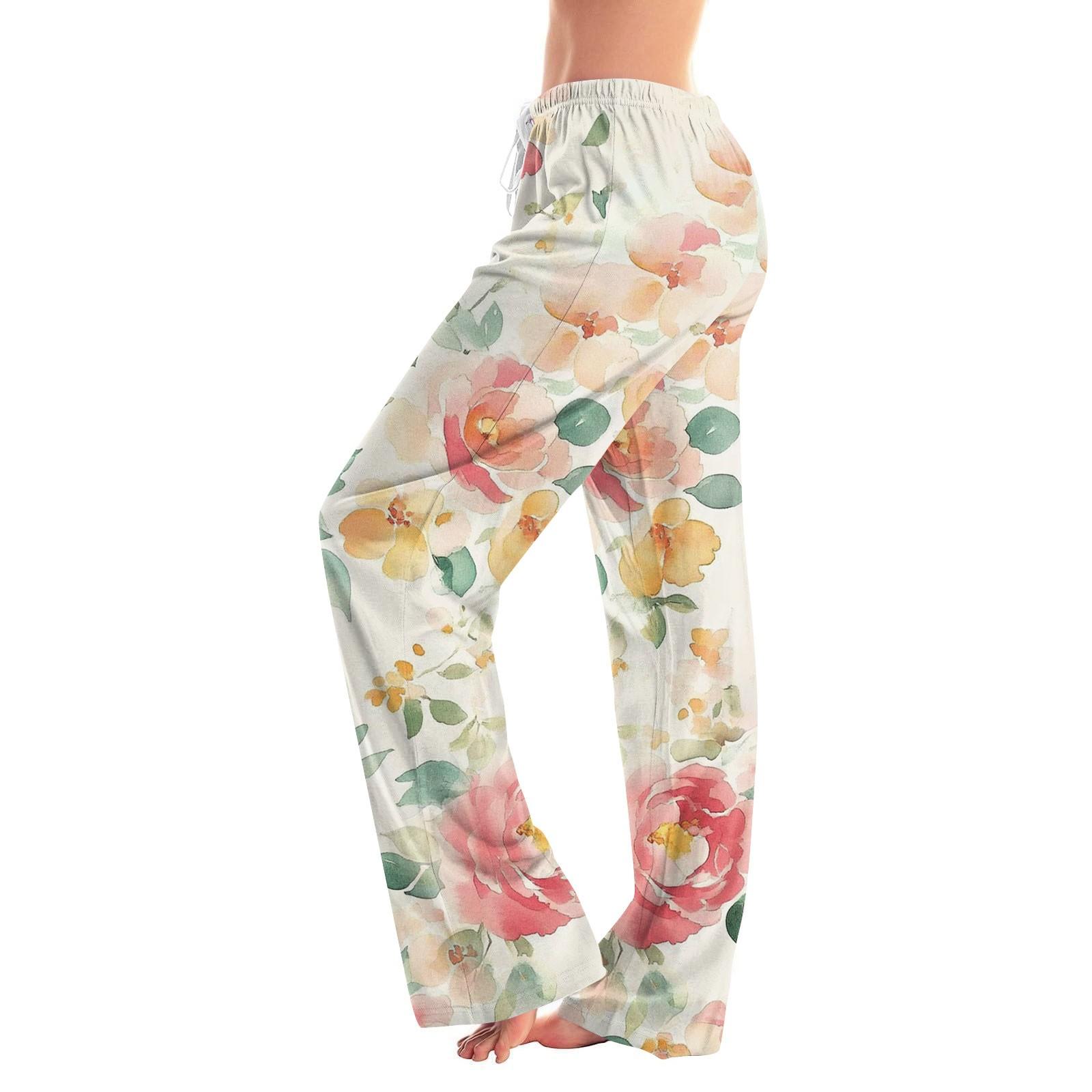 Женские модные свободные повседневные брюки с цветочным принтом XL красный
Женские модные свободные повседневные брюки с цветочным принтом XL красный