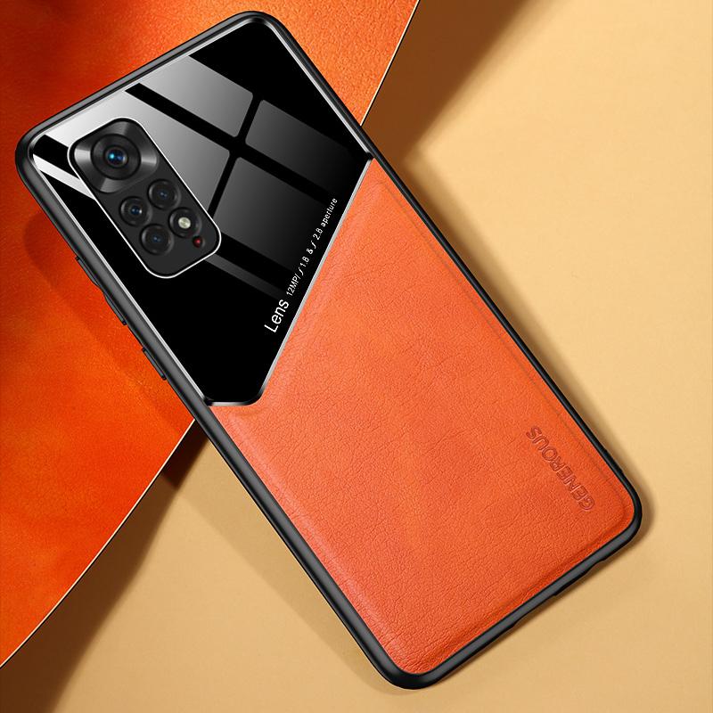 For Xiaomi Redmi Note 11 4G (Qualcomm)/Note 11S 4G Phone Case Cover Anti-Fall TPU Frame Phone Protector with Magnetic Metal Sheet/Precise Cut-Out Orange
For Xiaomi Redmi Note 11 4G (Qualcomm)/Note 11S 4G Phone Case Cover Anti-Fall TPU Frame Phone Protector with Magnetic Metal Sheet/Precise Cut-Out Orange