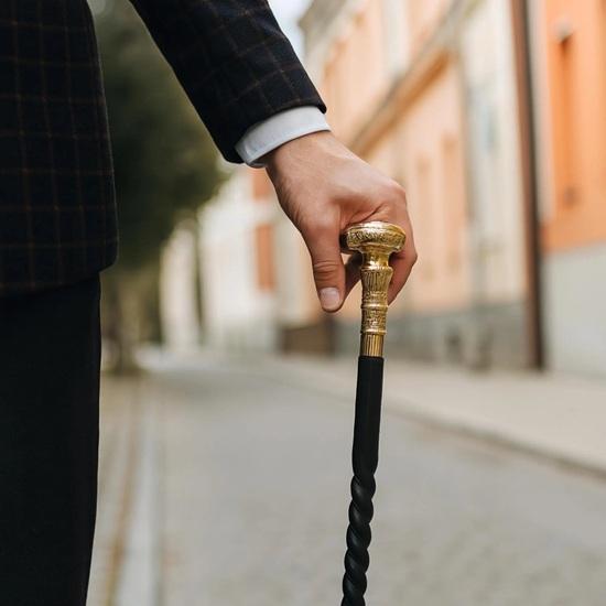 Elegant Walking Stick with Brass Handle Style Cane for Men Women Handmade Wooden Walking Cane Gift
Elegant Walking Stick with Brass Handle Style Cane for Men Women Handmade Wooden Walking Cane Gift