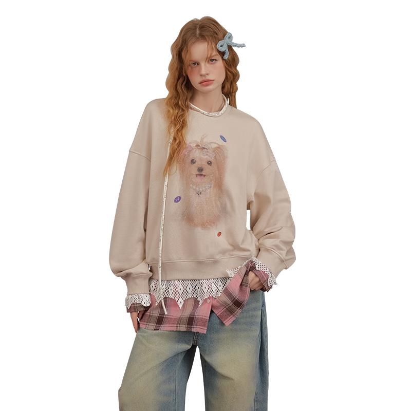 UNIFREE Sweet Cool Cartoon Print Sweatshirt M
UNIFREE Sweet Cool Cartoon Print Sweatshirt M