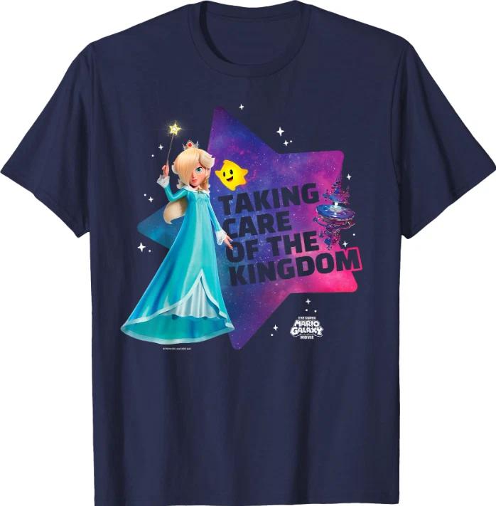The Super Mario Galaxy Movie Rosalina Taking Care T-Shirt L
The Super Mario Galaxy Movie Rosalina Taking Care T-Shirt L