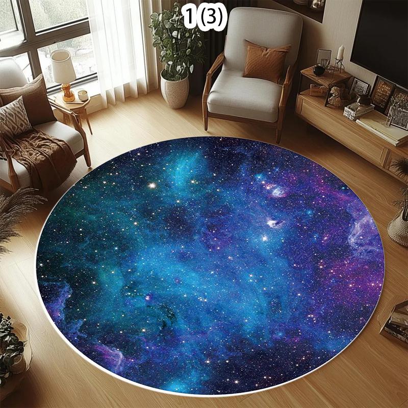 Monet Inspired Round Starry Sky Area Rug Oil Painting Print Soft Non-Slip Carpet for Kids Bedroom Playroom Nordic Minimalist 80cm
Monet Inspired Round Starry Sky Area Rug Oil Painting Print Soft Non-Slip Carpet for Kids Bedroom Playroom Nordic Minimalist 80cm