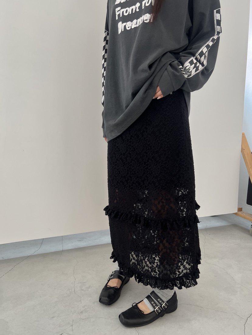 Elegant Slim-Fit Mid-Length Skirt with Lace Lining - Solid Color, Korean Style, 2026 Collection One Size чорний
Elegant Slim-Fit Mid-Length Skirt with Lace Lining - Solid Color, Korean Style, 2026 Collection One Size чорний