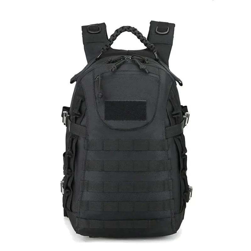 35L Hiking Backpack Men Tactical Backpack Softback Large Capacity Rucksack Outdoor Camping Hunting Trekking Sport Bag 16 inches чёрный
35L Hiking Backpack Men Tactical Backpack Softback Large Capacity Rucksack Outdoor Camping Hunting Trekking Sport Bag 16 inches чёрный