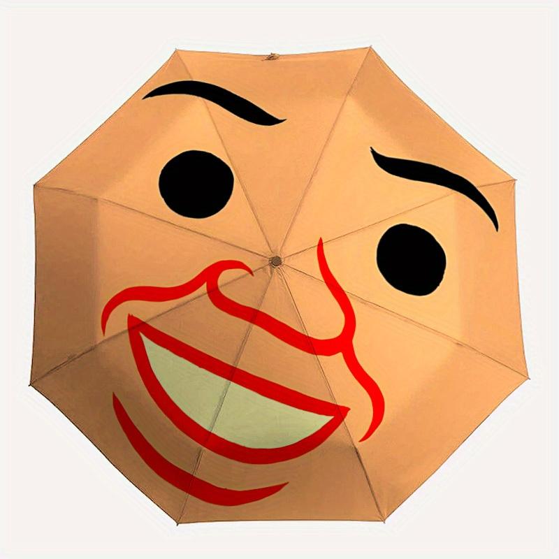 1pc Facial Automatic Open/close Folding Umbrella, Compact Portable Travel Umbrella, Perfect Birthday/Christmas, Cute Umbrella, Durable Const
1pc Facial Automatic Open/close Folding Umbrella, Compact Portable Travel Umbrella, Perfect Birthday/Christmas, Cute Umbrella, Durable Const
