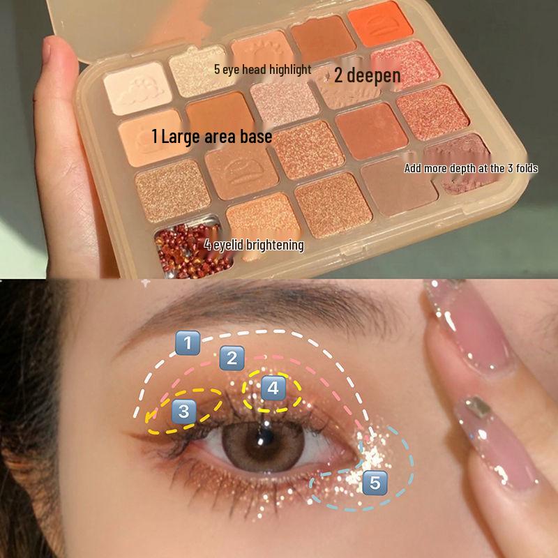 Палетка теней для век Kappel Chestnut 20 цветов в земляных тонах - Шиммер и матовые
Палетка теней для век Kappel Chestnut 20 цветов в земляных тонах - Шиммер и матовые