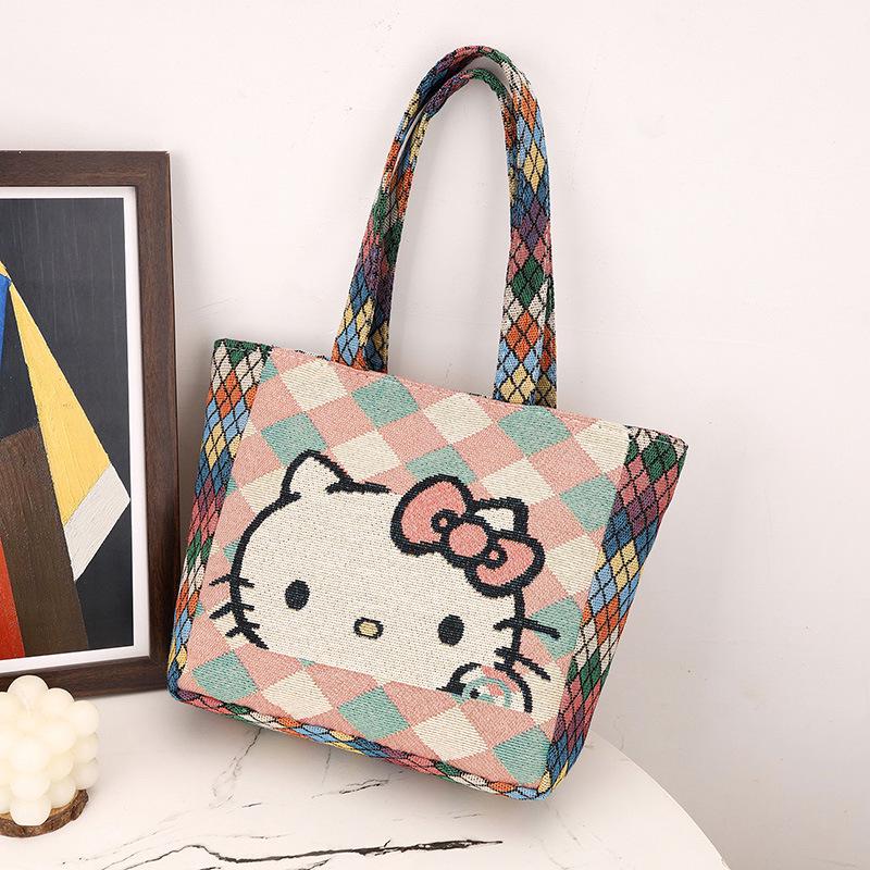 Women s Ethnic Style Embroidered Canvas Tote Bag - Double-Sided Cartoon Print Handbag
Women s Ethnic Style Embroidered Canvas Tote Bag - Double-Sided Cartoon Print Handbag
