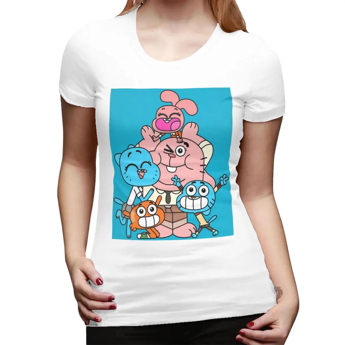 The Amazing World Of Gumball TShirt for Women Round Neck Streetwear T Shirts Womens Short Sleeve Summer Clothes Tops S
The Amazing World Of Gumball TShirt for Women Round Neck Streetwear T Shirts Womens Short Sleeve Summer Clothes Tops S