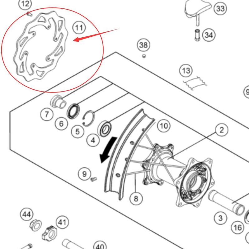 ATV Rear Brake Disc Rotor For Honda TRX400EX TRX400X Sportrax 98-14, For Kawasaki KFX400 02-06,For Suzuki LTZ400 Quadsport 03-15 Rear Brake 220mm
ATV Rear Brake Disc Rotor For Honda TRX400EX TRX400X Sportrax 98-14, For Kawasaki KFX400 02-06,For Suzuki LTZ400 Quadsport 03-15 Rear Brake 220mm