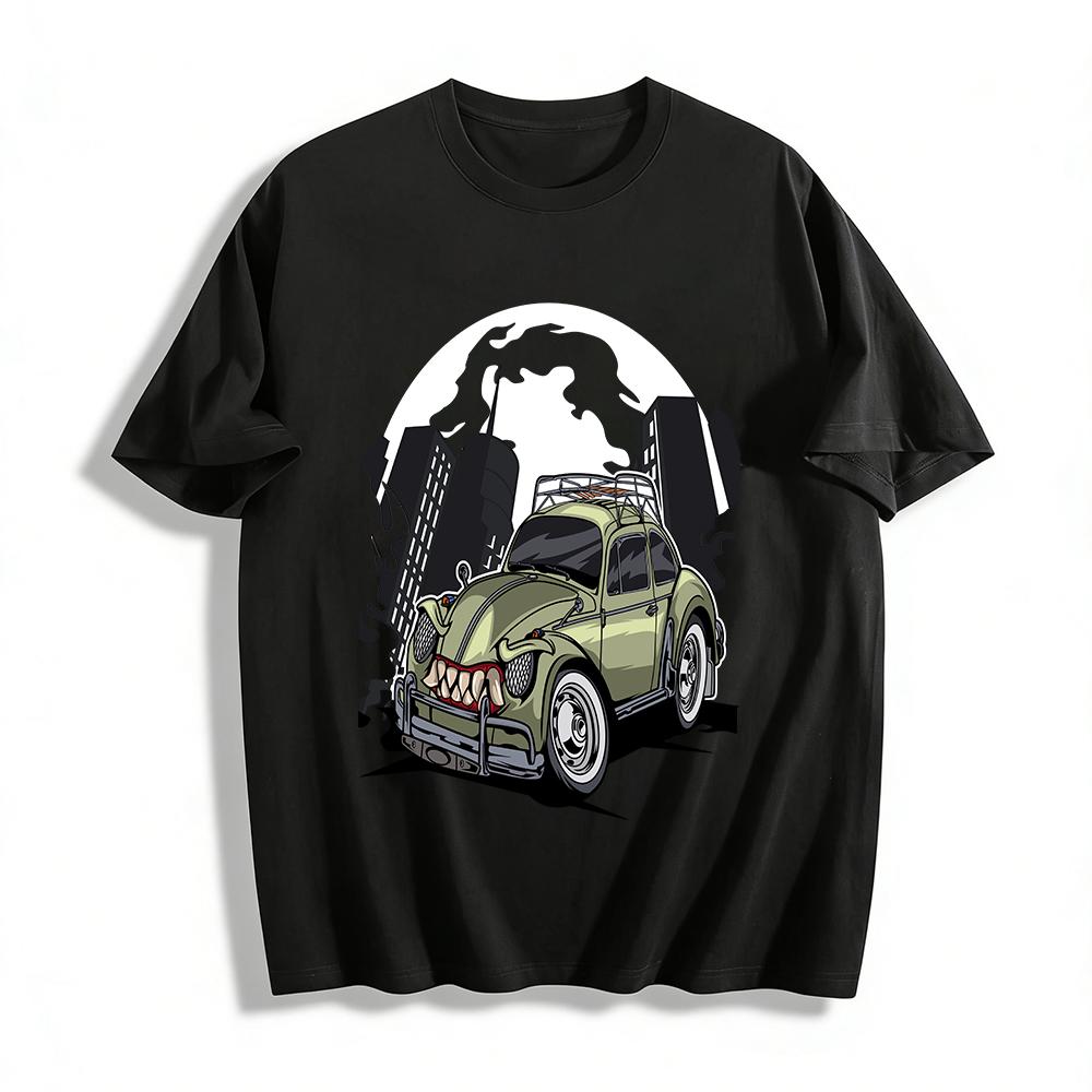 Vintage Beetle Monster Car Urban Trend Graphic T-Shirt Pure cotton T-shirt 6XL
Vintage Beetle Monster Car Urban Trend Graphic T-Shirt Pure cotton T-shirt 6XL