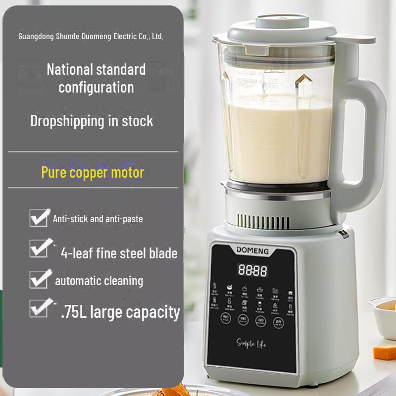 Duomeng Автоматическая соевая соковыжималка и бесшумная соковыжималка, 110 В, совместима с США/ЕС
Duomeng Автоматическая соевая соковыжималка и бесшумная соковыжималка, 110 В, совместима с США/ЕС