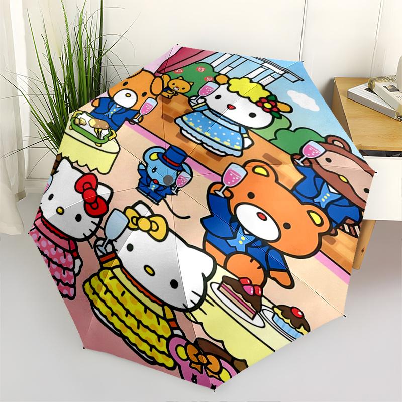 1pc Hello Kitty Party Time Automatic Opening Folding Umbrella with 8 Bones for Outdoor Use - Perfect Gift for Fans, Travelers, and Everyday Use.Q060
1pc Hello Kitty Party Time Automatic Opening Folding Umbrella with 8 Bones for Outdoor Use - Perfect Gift for Fans, Travelers, and Everyday Use.Q060