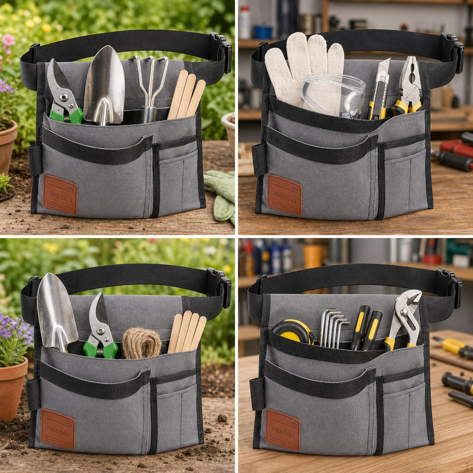 Apron, Tool Belt for Garden Equipment, Organizer with Multiple Pockets, Oxford , Suitable
Apron, Tool Belt for Garden Equipment, Organizer with Multiple Pockets, Oxford , Suitable