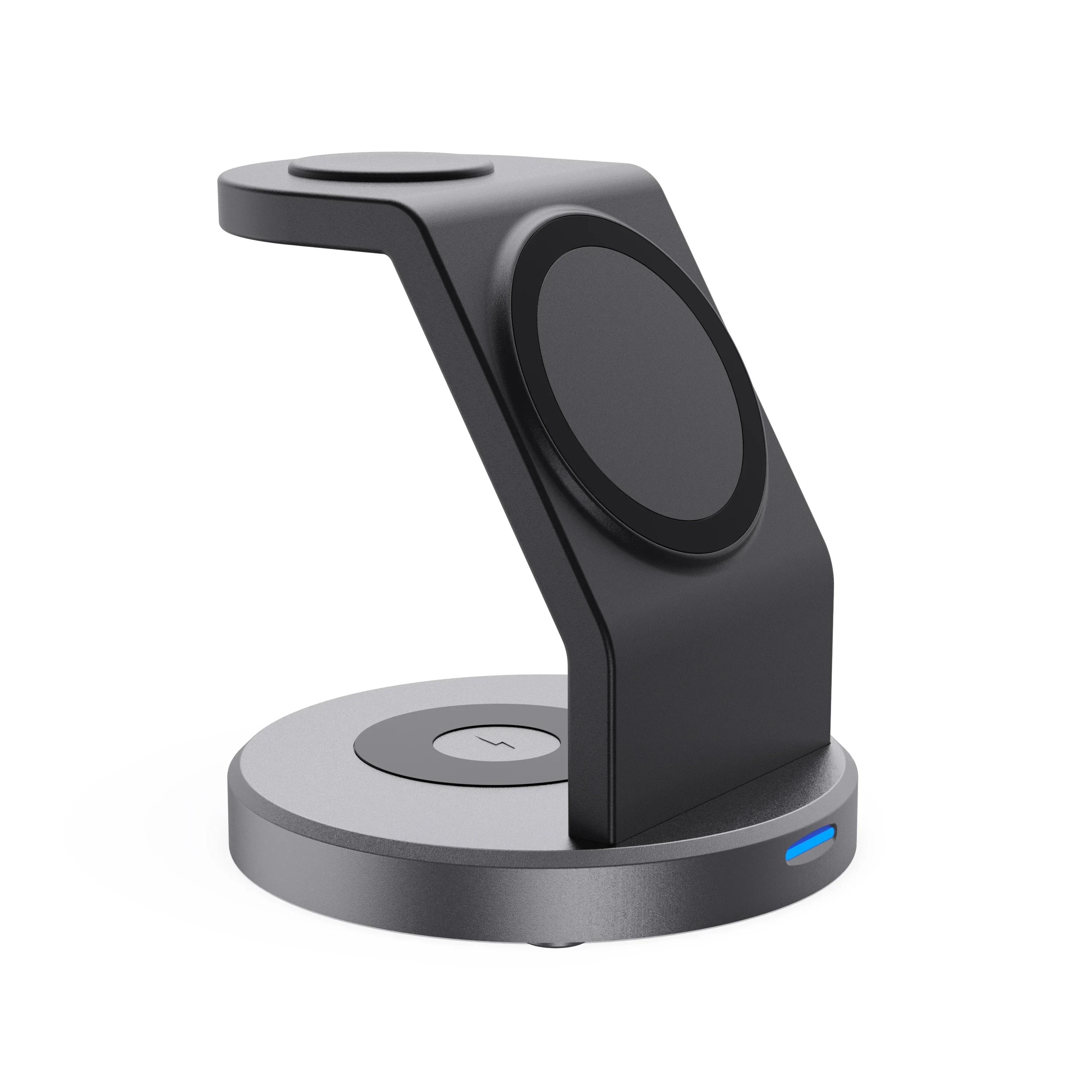 Magnetic Wireless Charger Stand For Macsafe iPhone 17 16 15 14 13 12 Airpods Pro iWatch 10 9 8 7 Fast Charging Dcok Station чорний
Magnetic Wireless Charger Stand For Macsafe iPhone 17 16 15 14 13 12 Airpods Pro iWatch 10 9 8 7 Fast Charging Dcok Station чорний