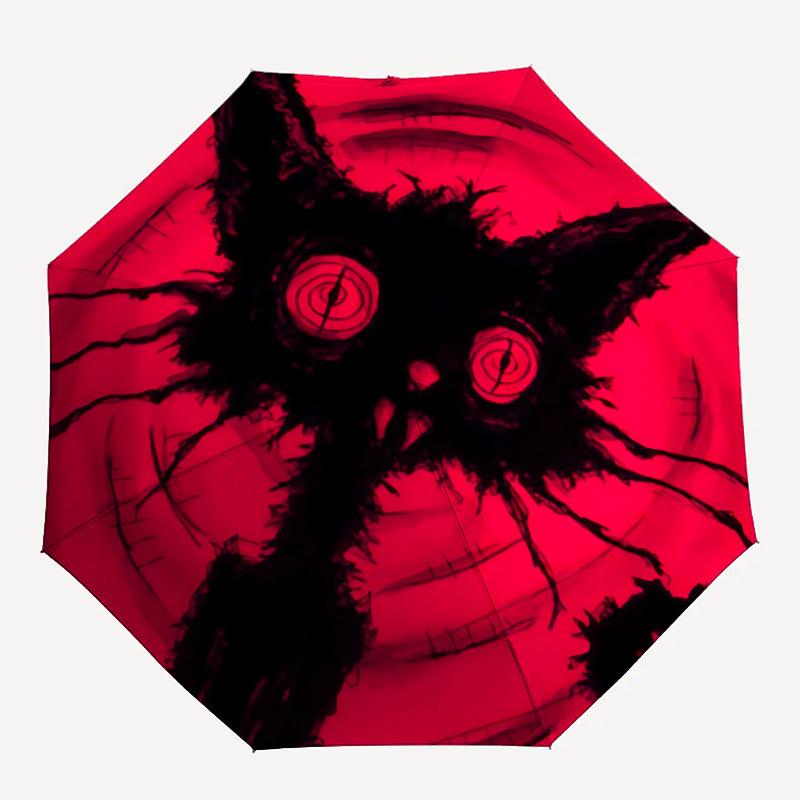 1pc Cat Night Automatic Folding Umbrella, Sturdy And Durable Automatic Folding Umbrella with 8 Ribs, Convenient for Outdoor Use024
1pc Cat Night Automatic Folding Umbrella, Sturdy And Durable Automatic Folding Umbrella with 8 Ribs, Convenient for Outdoor Use024