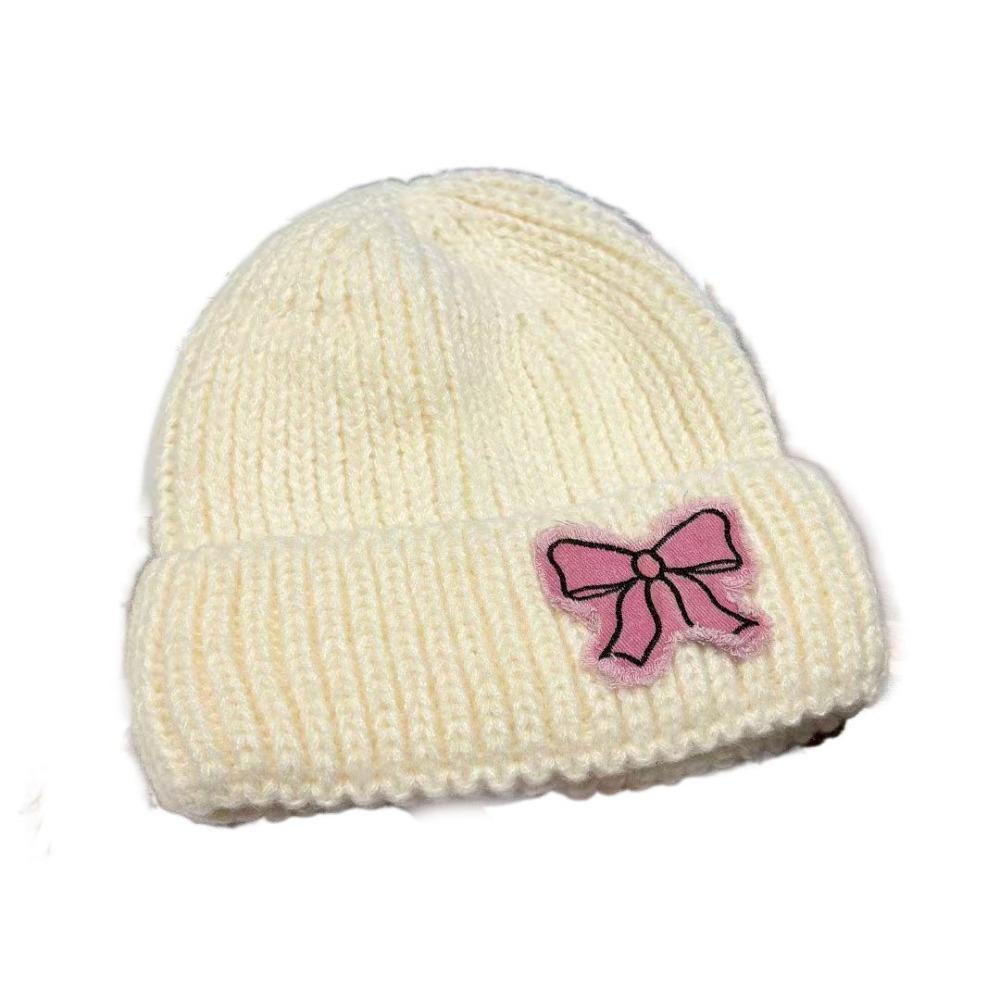 Solid Color Bow Beanies Hat Warmer Winter Knitted Cap Cute Bow Knitted Pullover Hat Ladies білий
Solid Color Bow Beanies Hat Warmer Winter Knitted Cap Cute Bow Knitted Pullover Hat Ladies білий