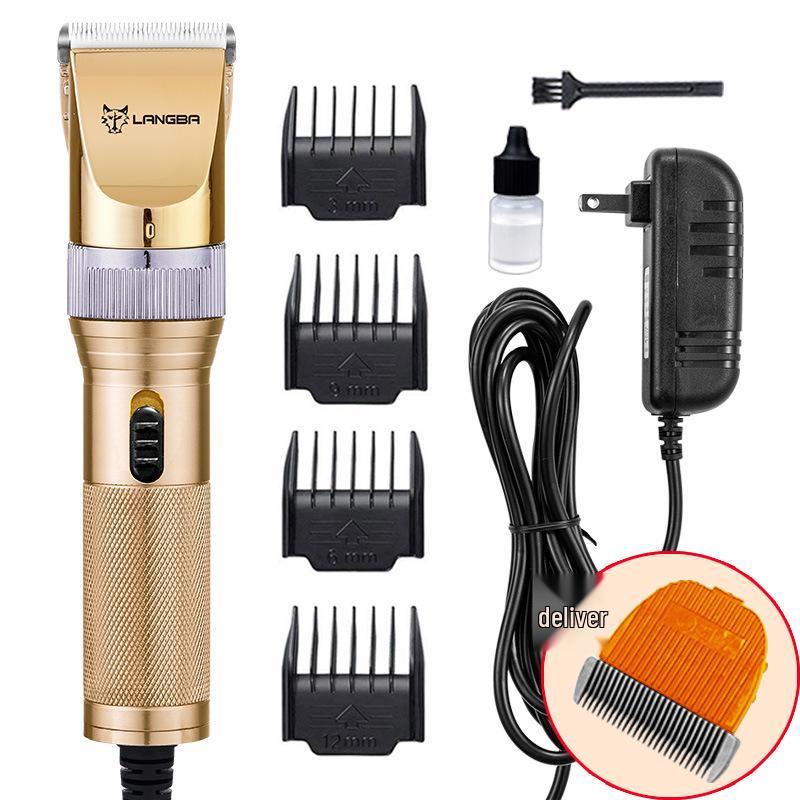 Langba 36V Velvet Goat & Sheep Electric Clipper, Dog Trimmer, High-Power Rabbit Fur Shear, Pet Hair Remover S84 Toolbox Packaging
Langba 36V Velvet Goat & Sheep Electric Clipper, Dog Trimmer, High-Power Rabbit Fur Shear, Pet Hair Remover S84 Toolbox Packaging