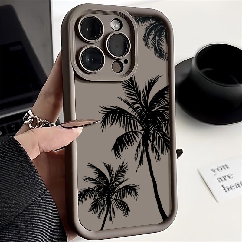 Для iPhone 16 Pro Max 16E 15 Pro 14 13 12 11 чехол-ракушка с принтом кокосовой пальмы матовый TPU противоударный мягкий чехол для телефона iPhone 16 Pro Max кофейный
Для iPhone 16 Pro Max 16E 15 Pro 14 13 12 11 чехол-ракушка с принтом кокосовой пальмы матовый TPU противоударный мягкий чехол для телефона iPhone 16 Pro Max кофейный