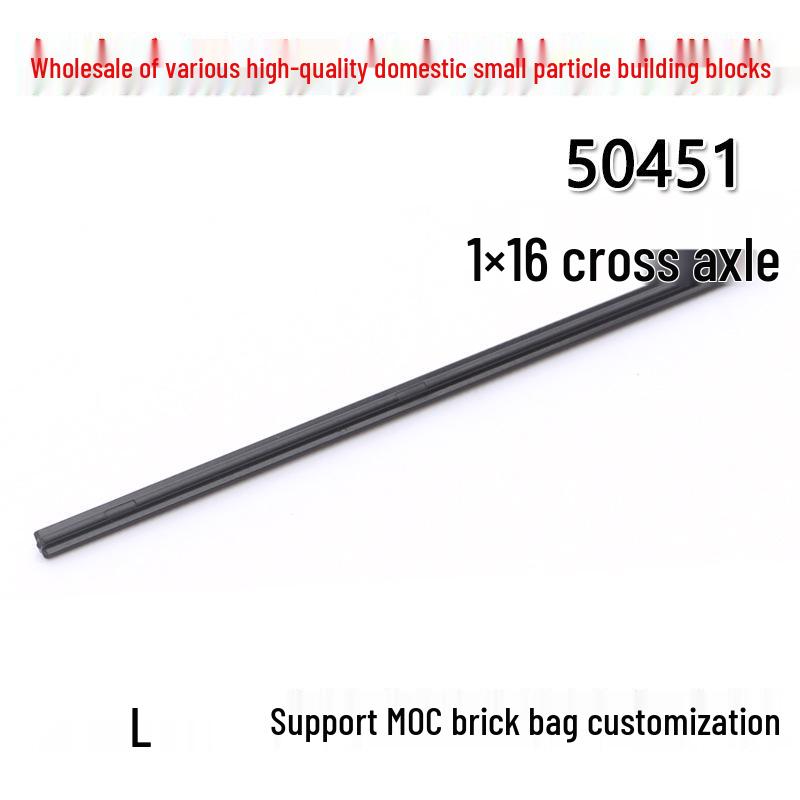 Minimum Order 50g: MOC Small Particle Building Blocks Compatible with Lego 1x16 Cross Axle 50451 Contact for Other Colors
Minimum Order 50g: MOC Small Particle Building Blocks Compatible with Lego 1x16 Cross Axle 50451 Contact for Other Colors
