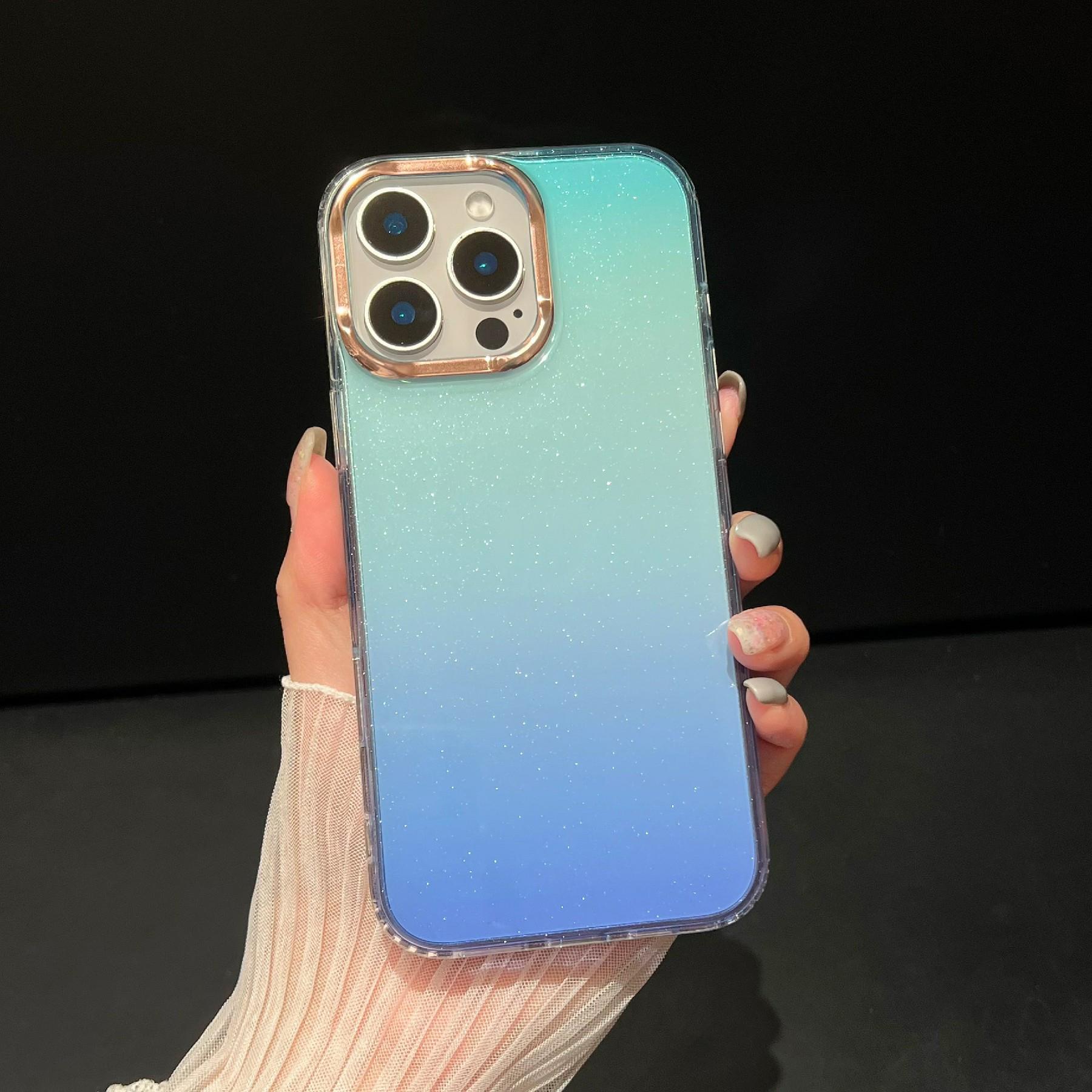 For iPhone 16 Pro Max Case Dual Color Gradient Soft TPU Phone Case Blue Cyan
For iPhone 16 Pro Max Case Dual Color Gradient Soft TPU Phone Case Blue Cyan