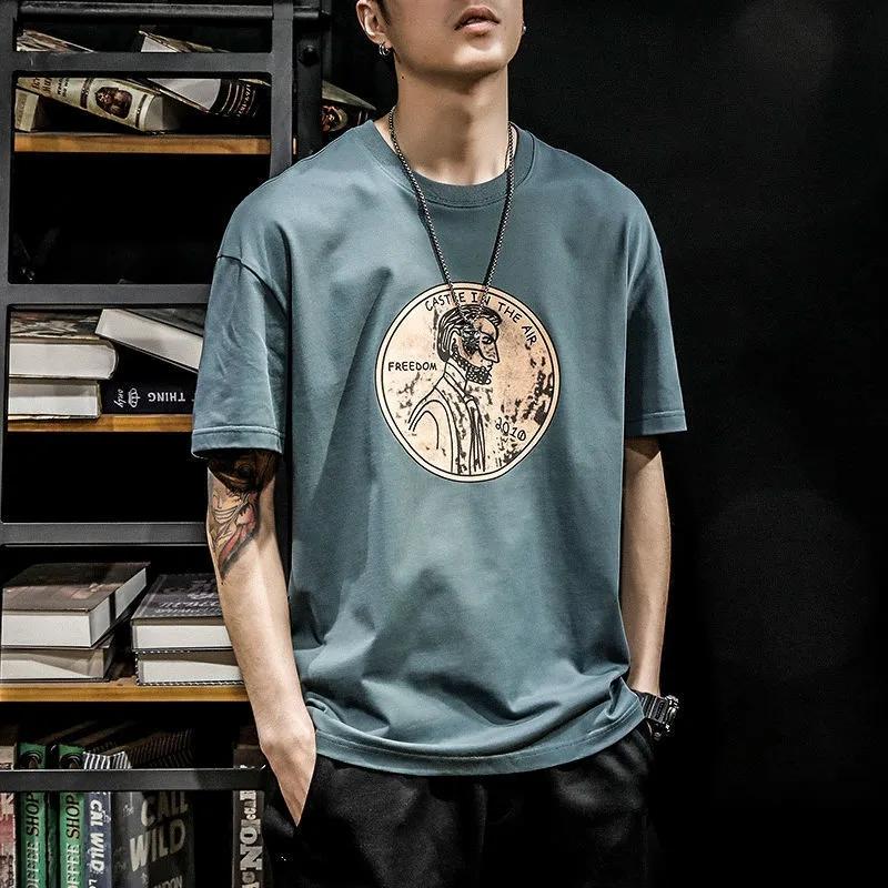 Модные повседневные хлопковые мужские футболки с короткими рукавами и краской с принтом в стиле пэчворк S синий
Модные повседневные хлопковые мужские футболки с короткими рукавами и краской с принтом в стиле пэчворк S синий