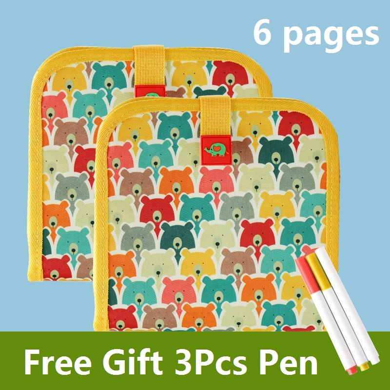 Весела іграшка Навчання. Дитяча книжка для малювання. Чарівна дошка. Крейда. Акварельна ручка. Іграшка для малювання. Чарівна книжка-розмальовка. 6 сторінок.
Весела іграшка Навчання. Дитяча книжка для малювання. Чарівна дошка. Крейда. Акварельна ручка. Іграшка для малювання. Чарівна книжка-розмальовка. 6 сторінок.