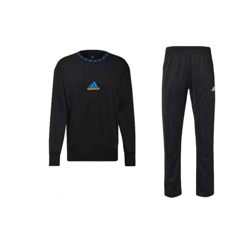 Adidas Sports Lifestyle Series Football Training Pullover Long Sleeve Sweatshirt And Elastic Long Pants Casual Sports Suit TR30P-BW+GR3875 S
Adidas Sports Lifestyle Series Football Training Pullover Long Sleeve Sweatshirt And Elastic Long Pants Casual Sports Suit TR30P-BW+GR3875 S
