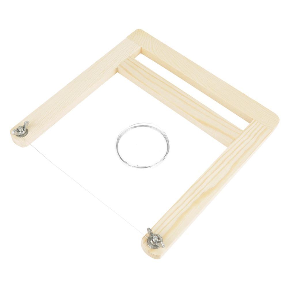 Soap Making Aids Wooden Handle Soap Cutter Reusable Tool Wire String Wax Cutter Hand Craft Portable String Cutter Soap Loaf
Soap Making Aids Wooden Handle Soap Cutter Reusable Tool Wire String Wax Cutter Hand Craft Portable String Cutter Soap Loaf