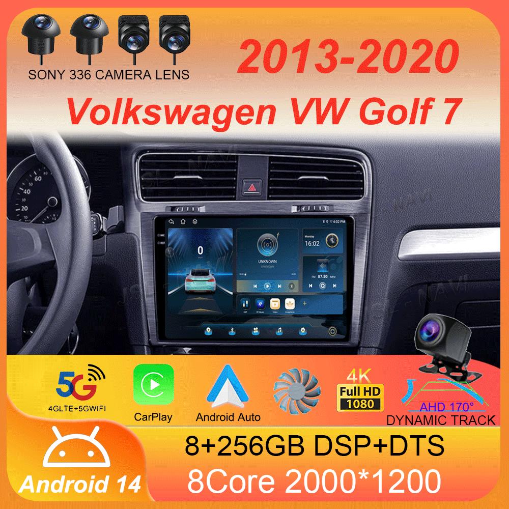 Car Radio Carplay Auto For Volkswagen VW Golf 7 2013-2020 Android 14 MK7 Multimedia GPS Stereo Video Player Navigation DSP Audio
Car Radio Carplay Auto For Volkswagen VW Golf 7 2013-2020 Android 14 MK7 Multimedia GPS Stereo Video Player Navigation DSP Audio