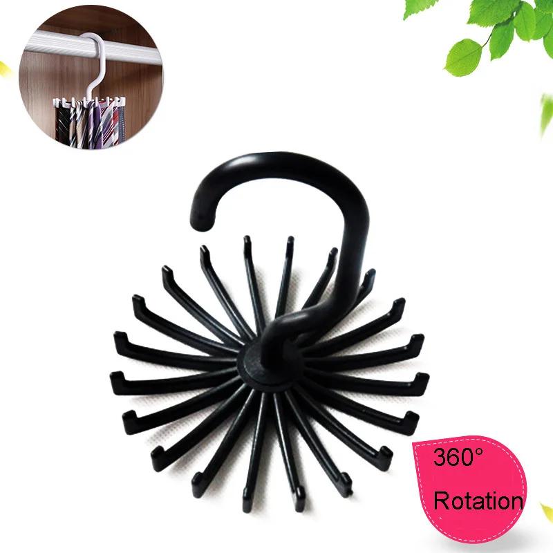 360 Degree Creative Multi-function Tie Rack Rotatable Tie Hanger Holds 20 Men Ties Scarf Belt Jewelry Cap Storage Organizer
360 Degree Creative Multi-function Tie Rack Rotatable Tie Hanger Holds 20 Men Ties Scarf Belt Jewelry Cap Storage Organizer