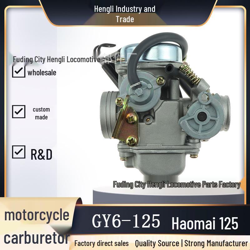 24mm PD24J Carburetor for GY6 125-150CC Scooters and ATVs Hengli
24mm PD24J Carburetor for GY6 125-150CC Scooters and ATVs Hengli