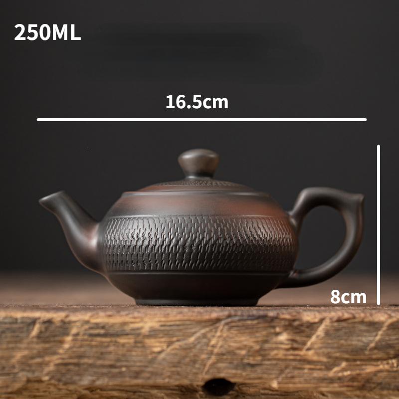 Jianshui Purple Ceramic Teapot Chinese Xishi Pot Handmade Jumping Knife Pattern Household Ceramic Filter Brewing Teapot
Jianshui Purple Ceramic Teapot Chinese Xishi Pot Handmade Jumping Knife Pattern Household Ceramic Filter Brewing Teapot