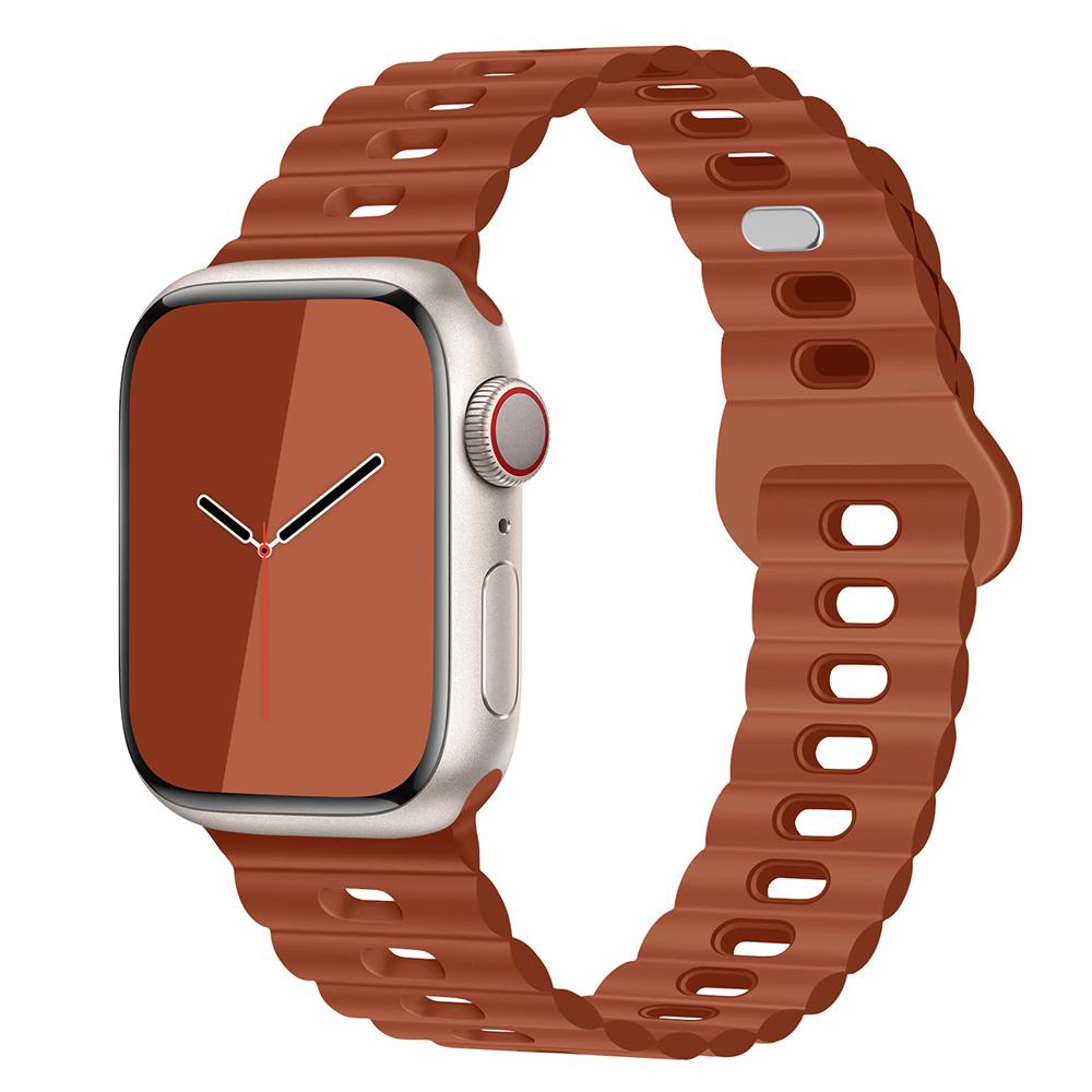 Watch Strap for Apple Watch Series 10 42mm/9 8 7 41mm/SE (2023) SE (2022) SE 6 5 4 40mm/3 2 1 38mm Silicone Watch Band Pink+Wine Red
Watch Strap for Apple Watch Series 10 42mm/9 8 7 41mm/SE (2023) SE (2022) SE 6 5 4 40mm/3 2 1 38mm Silicone Watch Band Pink+Wine Red