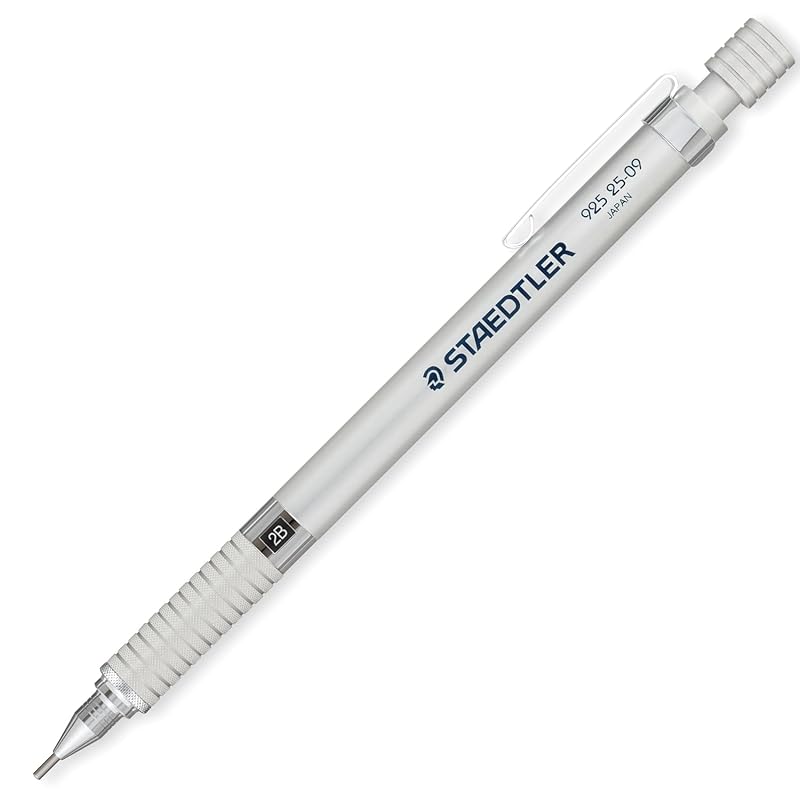 Staedtler mechanical pencil 0.9mm Mechanical pencil for drafting silver series 925 25 blister pack 92525 09BK
Staedtler mechanical pencil 0.9mm Mechanical pencil for drafting silver series 925 25 blister pack 92525 09BK