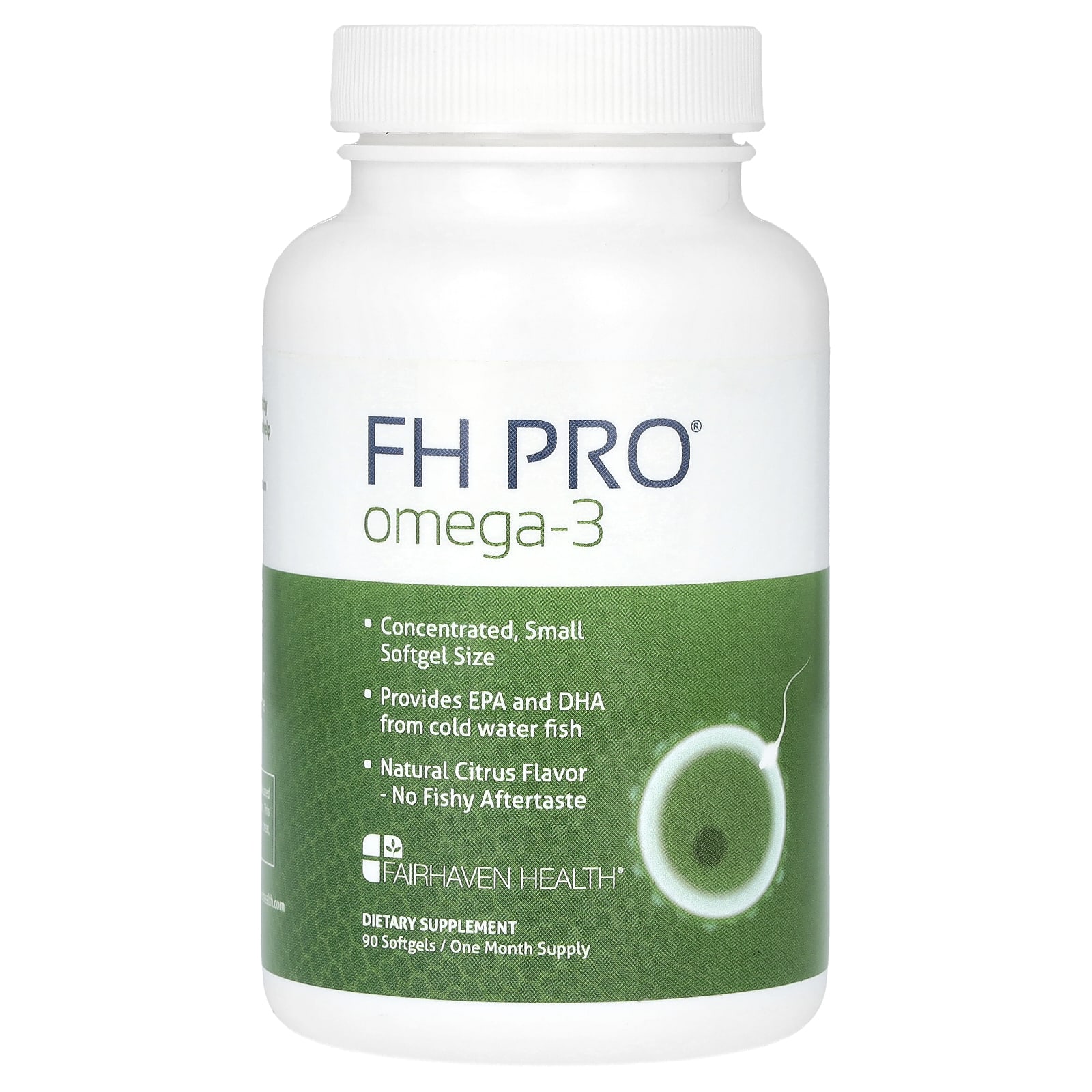 Fairhaven Health, FH Pro Омега 3, натуральний цитрус, 90 м яких капсул
Fairhaven Health, FH Pro Омега 3, натуральний цитрус, 90 м яких капсул