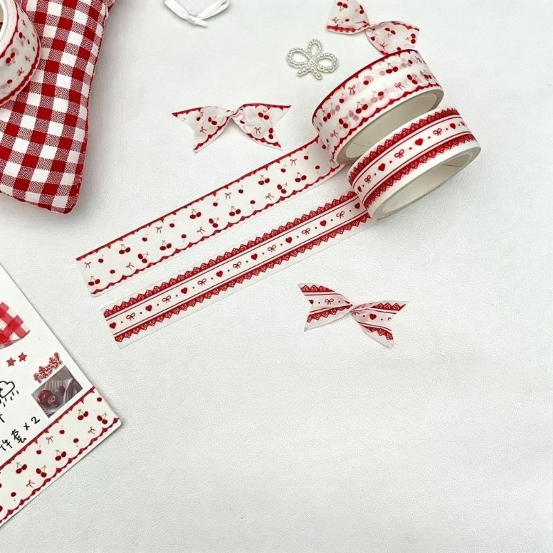 2/4pcs Cherry Star Style Decorative Tape Cute Cartoon Creative Washi Tape School Stationery 5M/Roll
2/4pcs Cherry Star Style Decorative Tape Cute Cartoon Creative Washi Tape School Stationery 5M/Roll